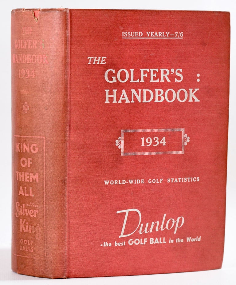 Item #8906 The Golfer´s Handbook. Golfer's Handbook.