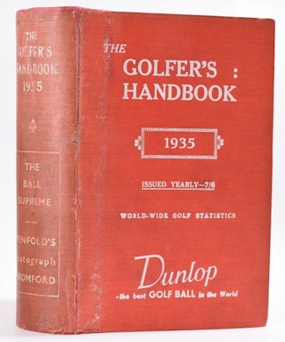 Item #8907 The Golfer´s Handbook. Golfer's Handbook
