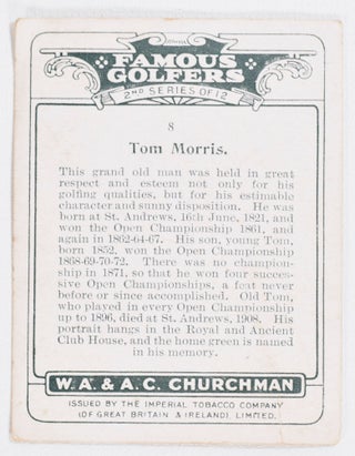 Tom Morris (card No. 8)