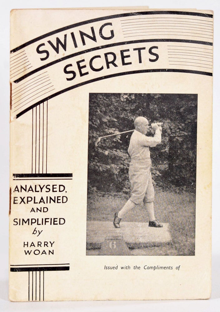 Item #9065 Swing Secrets. Harry Woan.