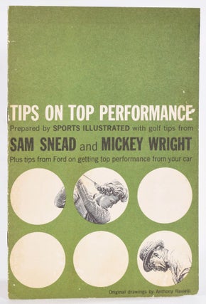 Item #9077 Tips on Top Performance with golf tips from Sam Snead and Micky Wright. Sports...