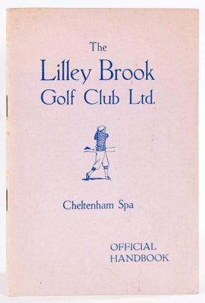 Item #9093 Lilley Brook Golf Club. unknown Handbook