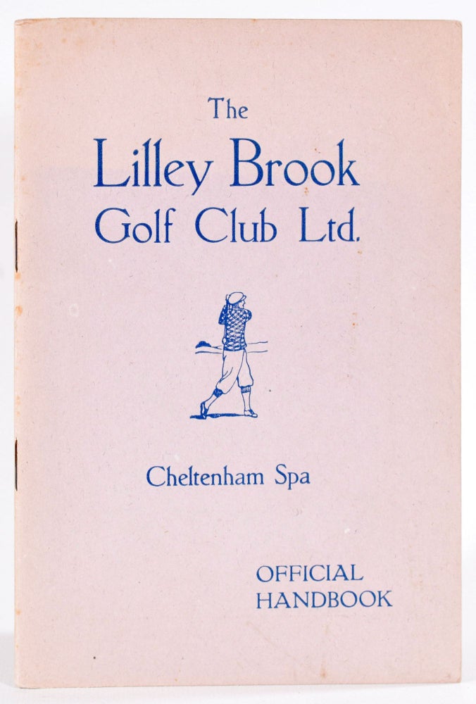 Item #9093 Lilley Brook Golf Club. unknown Handbook.