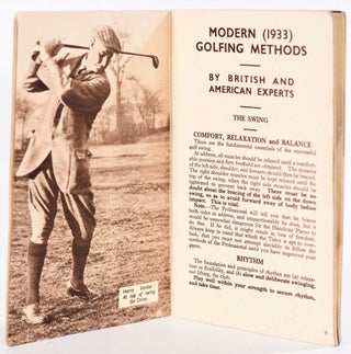 ModernGolfing Methods by British and American experts; Special photographs of Harry Vardon, Archie Compston, Henry Cotton, George Duncan, Sandy Herd and Percy Alliss.