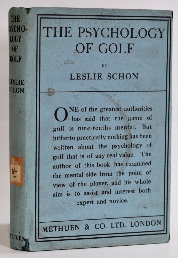 Item #9423 The Psychology of Golf. Leslie Schon.