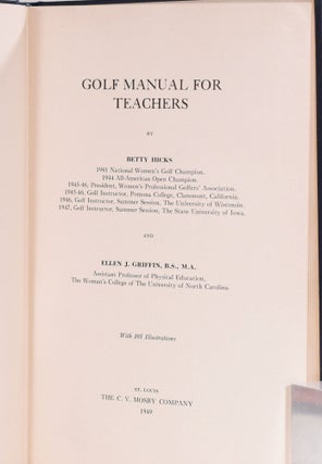 Golf Manual for Teachers
