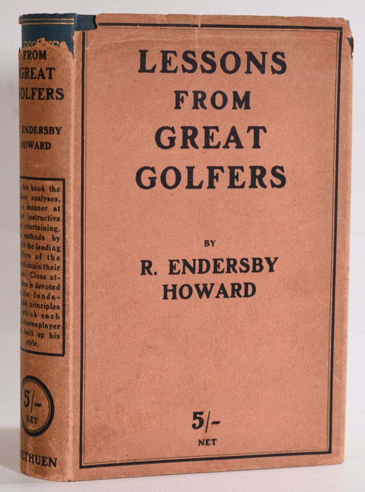 Item #9430 Lessons from Great Golfers. Endersby R. Howard.