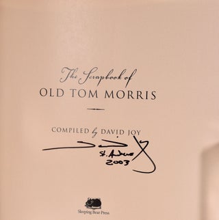 The Scrapbook of Old Tom Morris.