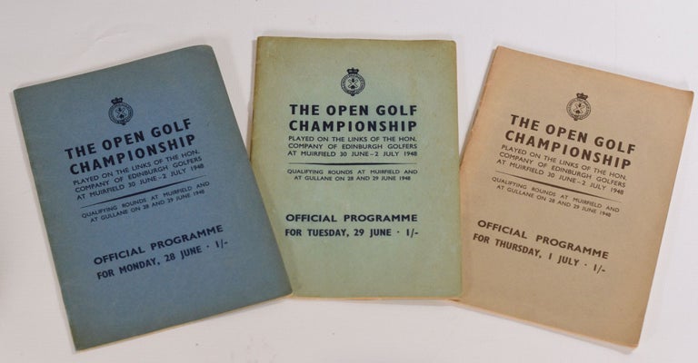 Item #9512 The Open Championship 1948. Official Programme. The Royal, Ancient Golf Club of St. Andrews.