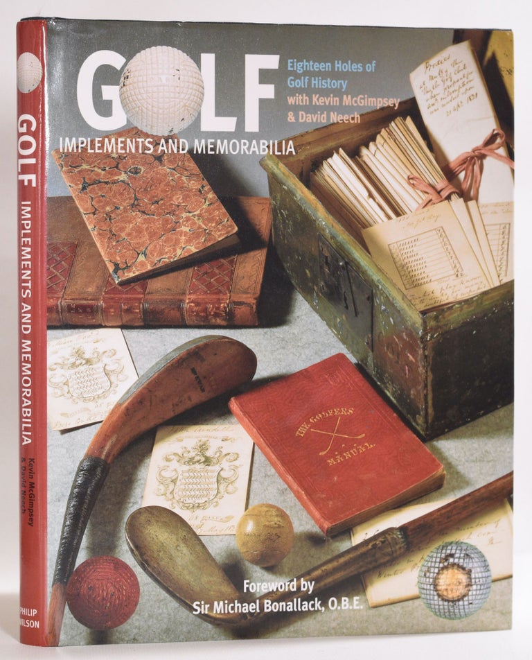 Item #9601 Golf Implements and Memorabilia. Kevin McGimpsey, David Neech.