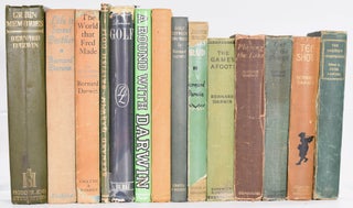 Item #9624 14 various Darwin titles, great start up library. Bernard Darwin