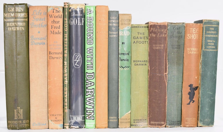 Item #9624 14 various Darwin titles, great start up library. Bernard Darwin.
