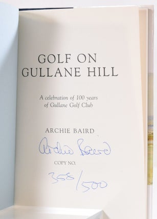 Golf on Gullane Hill.