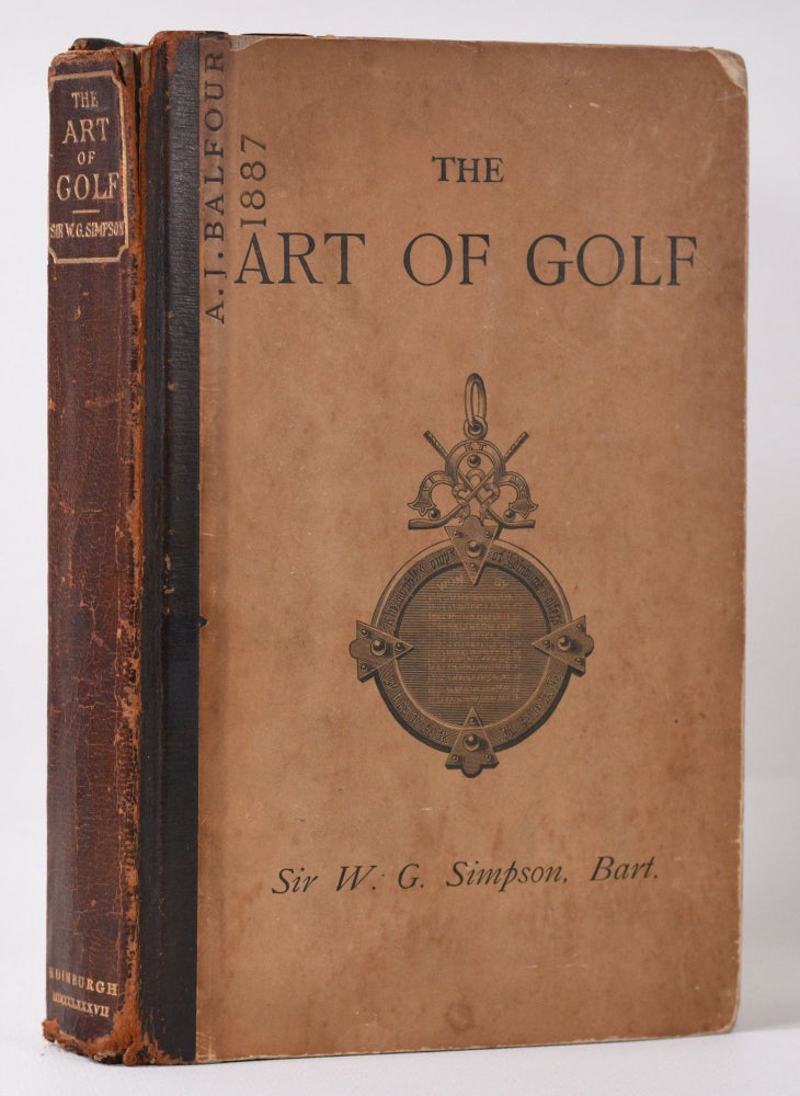 Item #9843 The Art of Golf. Walter G. Simpson.