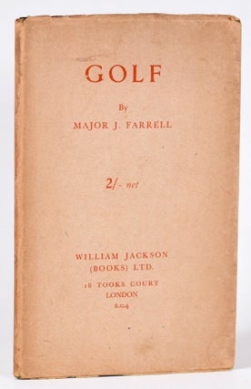 Item #9882 Golf. Major J. Farrell