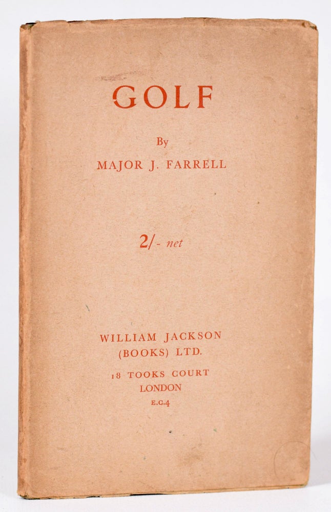 Item #9882 Golf. Major J. Farrell.