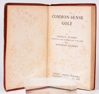 Common-Sense Golf.