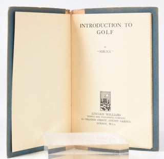 An Introduction to Golf