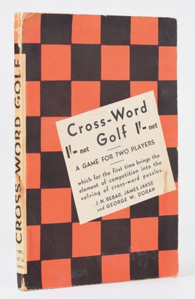 Item #9911 Cross-Word Golf. J. N. Rebar, James Jakse, George W. Doran
