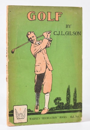 Item #9915 Golf. C. J. L. Gilson