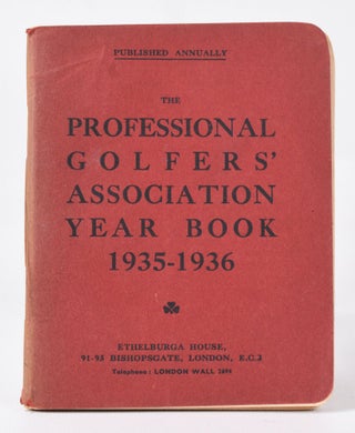 Item #9930 The P.G.A. Yearbook 1935/36. Professional Golfers Association, UK