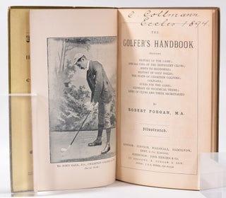 The Golfer's Handbook.