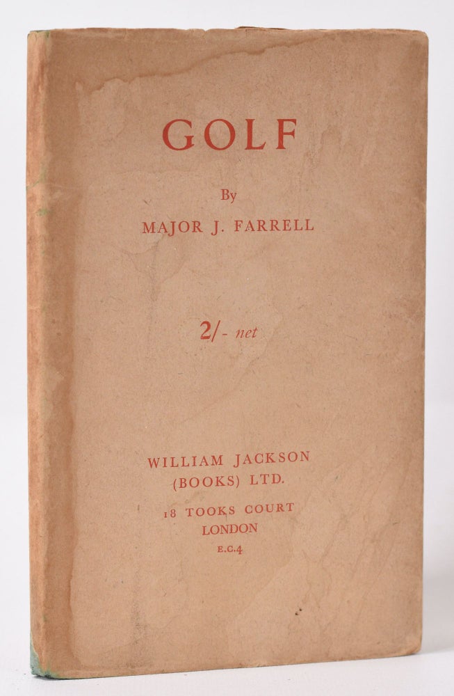 Item #9961 Golf. Major J. Farrell.